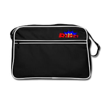 BIFF slogan! - Retro Bag - black/white - Front