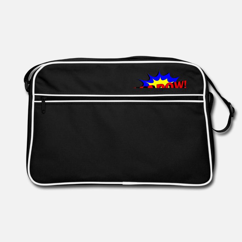 Slogan KAPOW! Retro Tasche