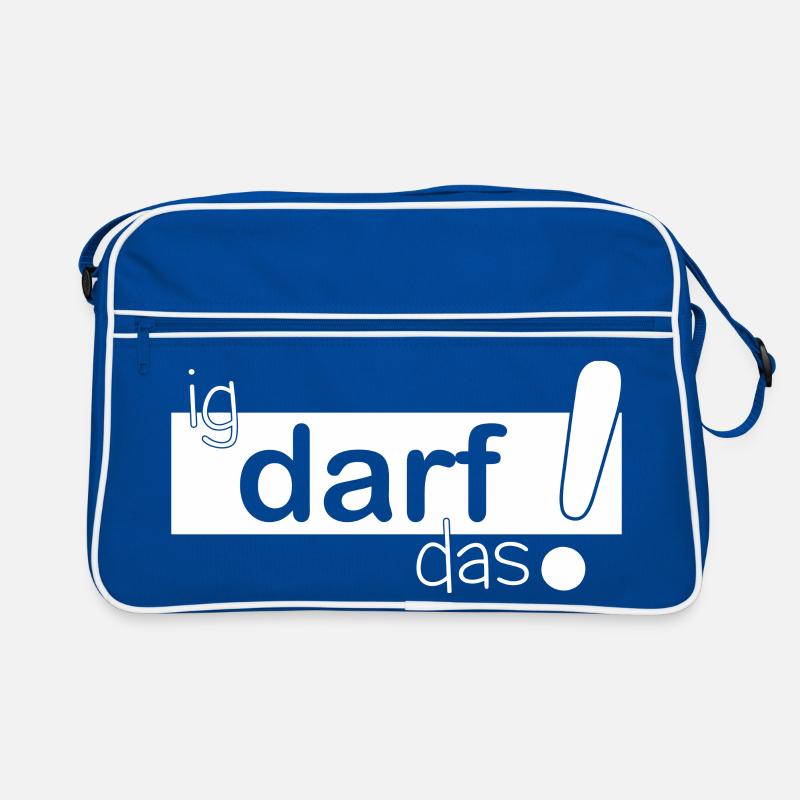ig darf das! Retro Tasche