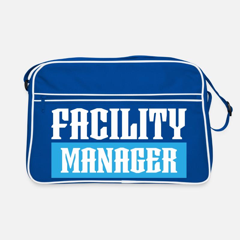 tshirt facility manager noir Sac Retro