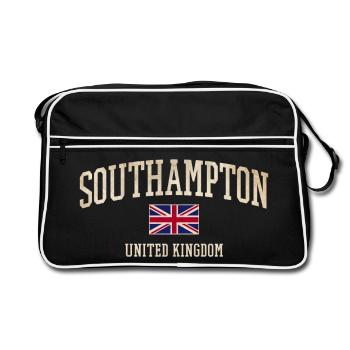 Vintage Southampton - Retro Bag - black/white - Front