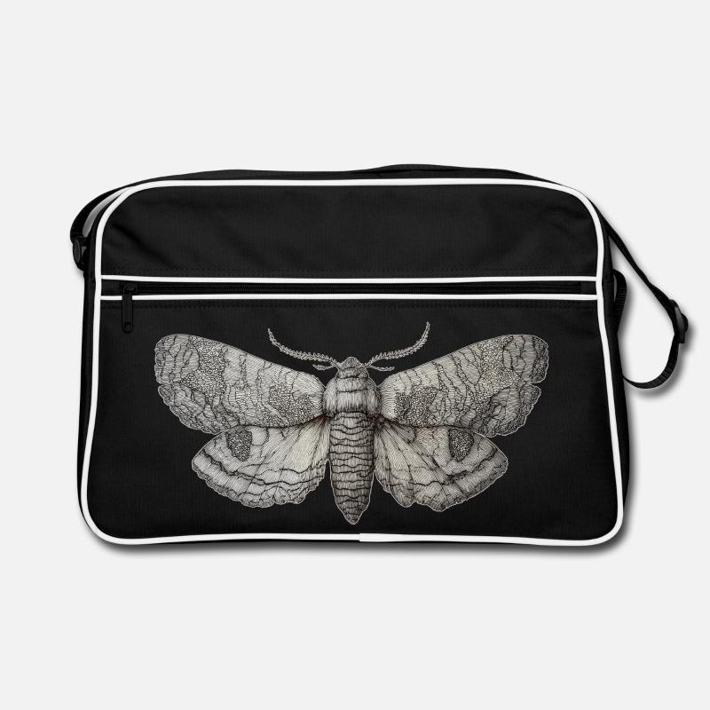 Motte Vintage - Retro Tasche - Schwarz/Weiß