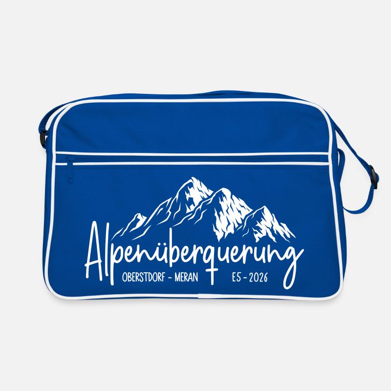 Traversée des Alpes 2026 E5 Oberstdorf Merano Sac Retro