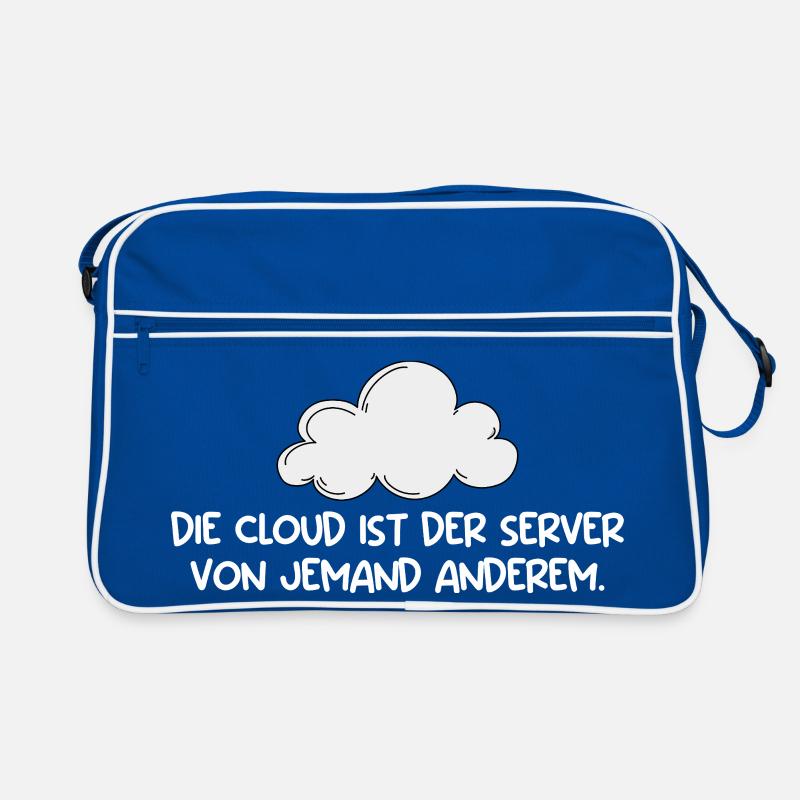 Technical Support THE CLOUD IS THE SERVER Retro Bag