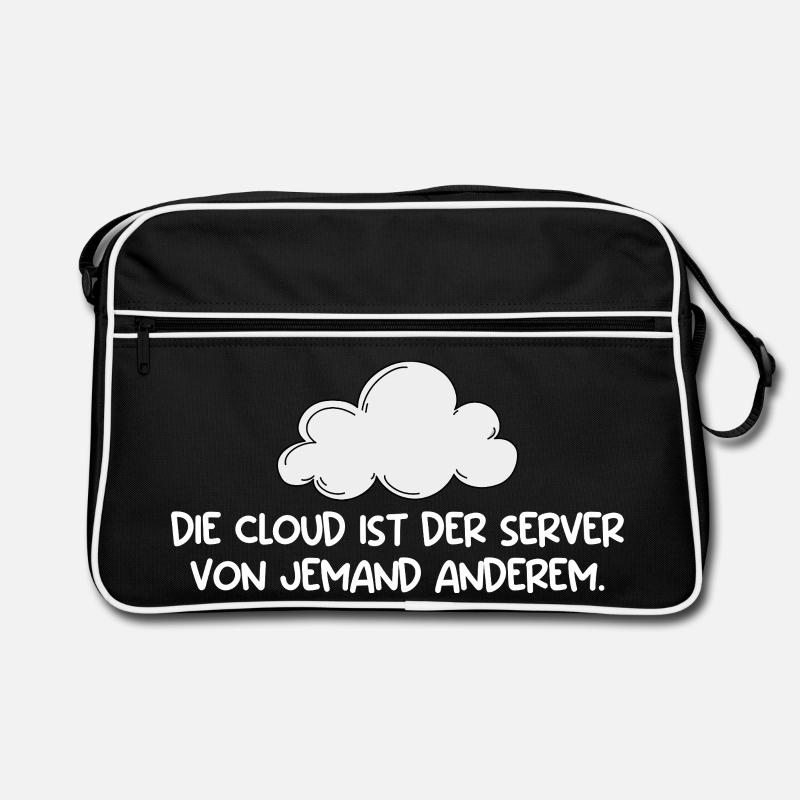 Technical Support THE CLOUD IS THE SERVER Retro Bag