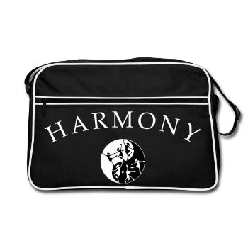 Dancing Ballet Harmony - Retro Bag - black/white - Front