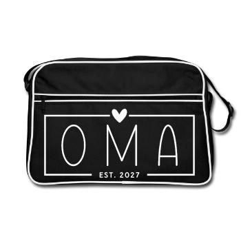 Grandma 2027 - Retro Bag - black/white - Front