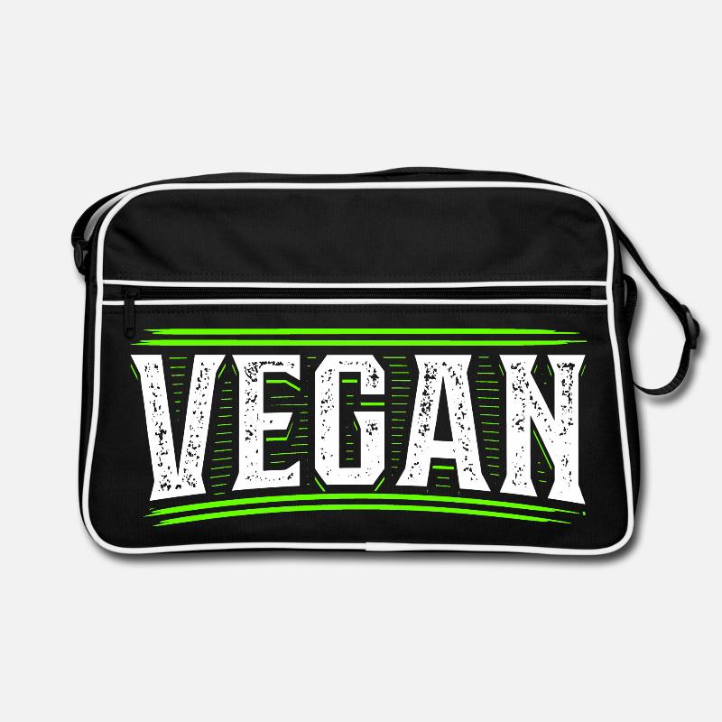 Vegan | Végétaliens | Végétalienne Sac Retro