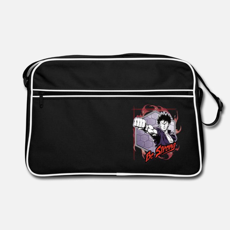 Be Strong - Anime Fighter Retro Bag