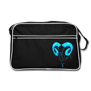 Ram - Retro Bag - black/white - Front