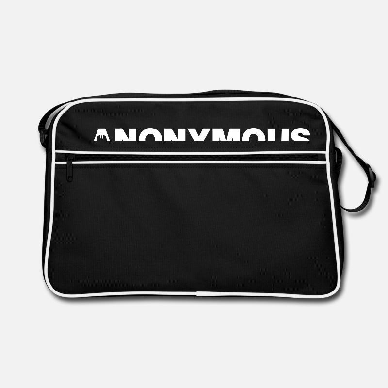 Anonymous - We are legion - Expect us Retro Bag