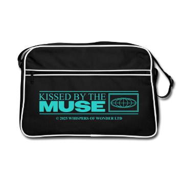 Inspired & Creative – Aesthetic Statement - Retro Bag - black/white - Front