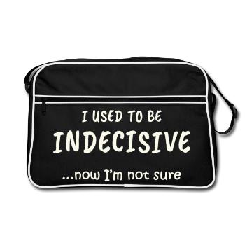 Mode indécis - Sac Retro - noir/blanc - Devant
