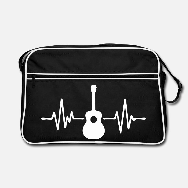 Gitarre Pulse Silhouette Retro Tasche
