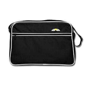 Eye non binary - Retro Bag - black/white - Front