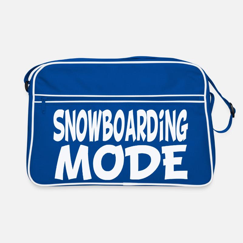 Snowboarding mode Retro Tasche