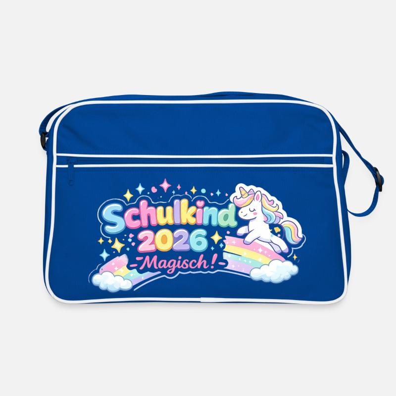 Schoolchild 2026 Magical School Enrollment Gift Retro Bag