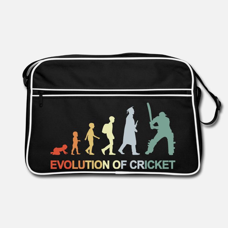 Evolution of Cricket Retro Tasche
