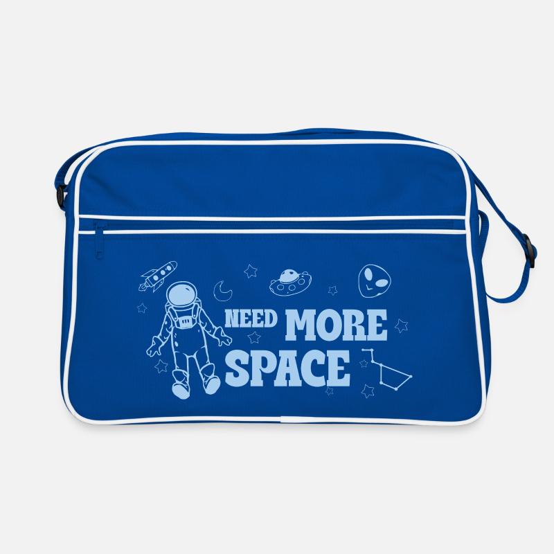 Besoin de plus d’espace – Drôle de proverbe sur l’espace Sac Retro