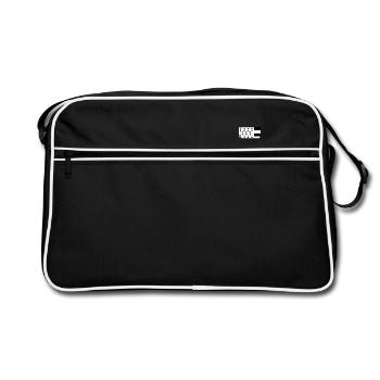 Brittany coat of arms (BZH) - Retro Bag - black/white - Front