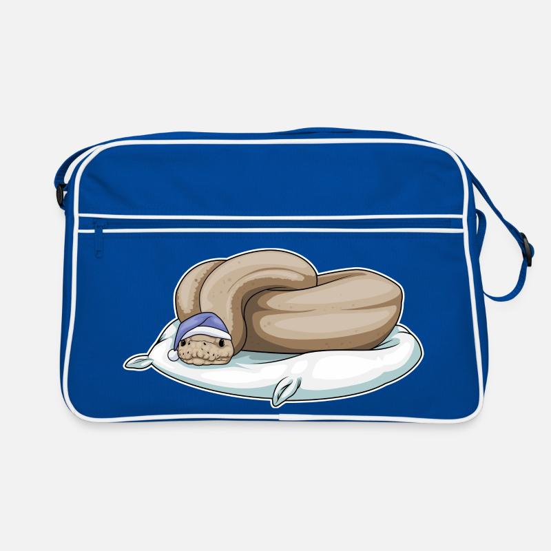 Snake Sleeping Pillow Retro Bag