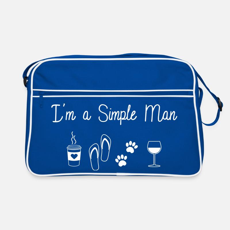 Simple Man Retro Tasche