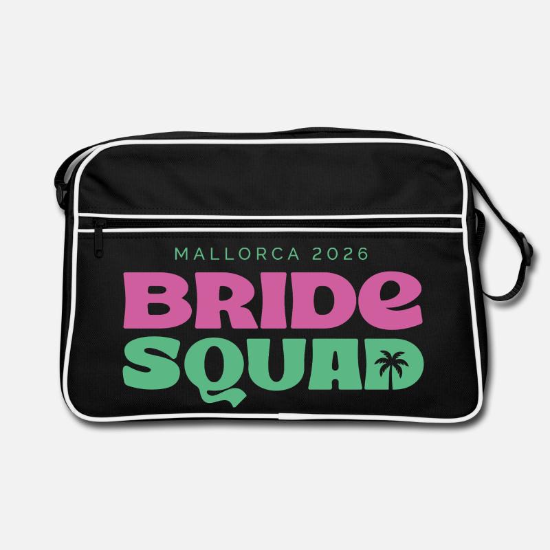 MALLORCA BRIDE SQUAD 2026 Retro Tasche