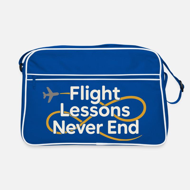 Fluglehrer Cfi Pilot Luftfahrtlehrer Retro Tasche