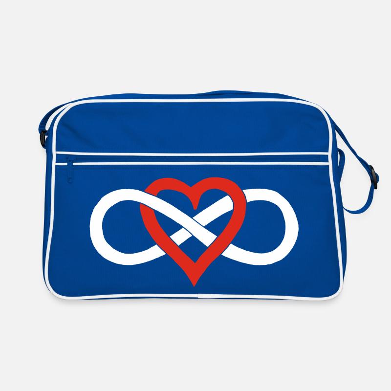 Infinite Love (White) Retro Bag