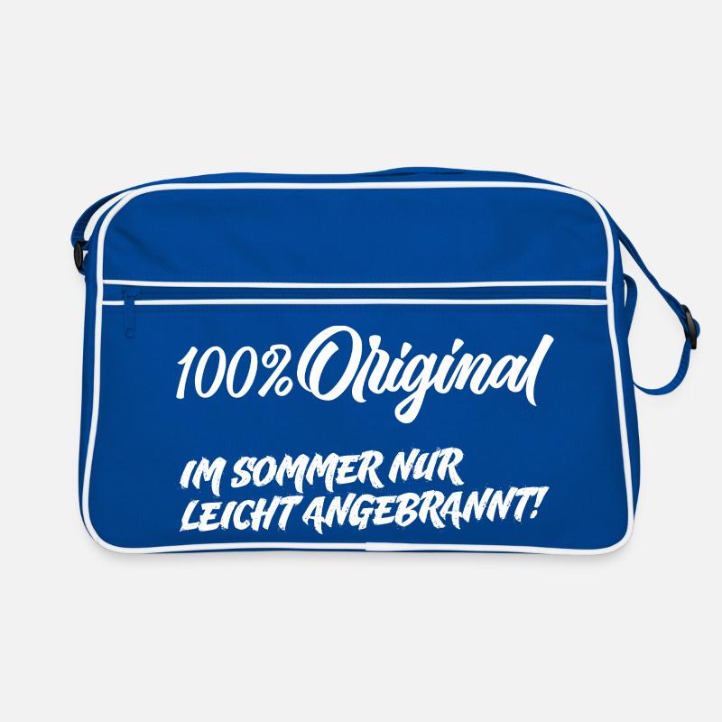 100% Original – leicht angebrannt Retro Tasche