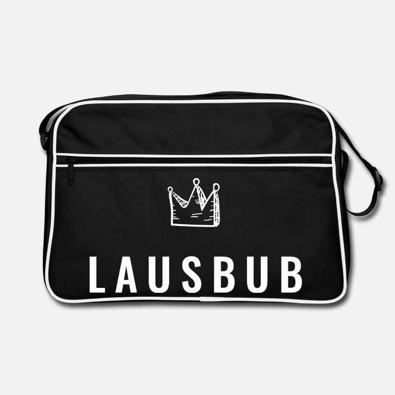 Kleiner Lausbub mit Krone – Frechdachs Edition Retro Tasche