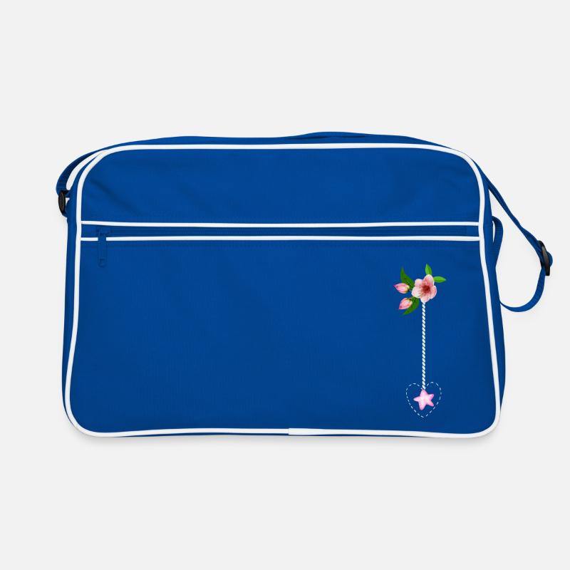 Composition florale Sac Retro