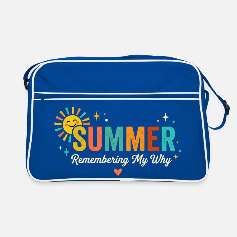 Summer Sun Remembering My Why Retro Bag