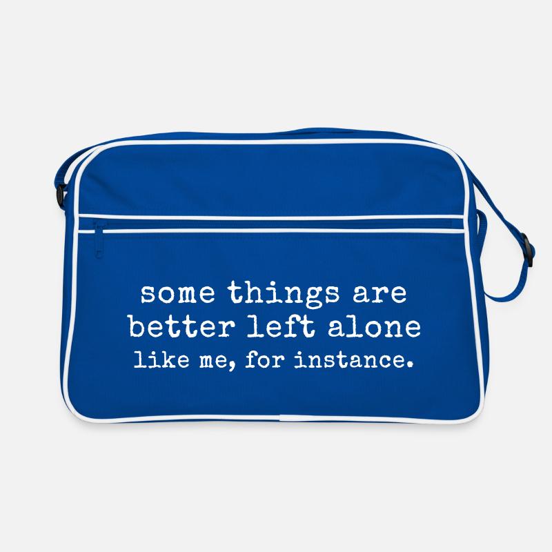 Introverti Humour - Some Things Are Better Left Al Sac Retro