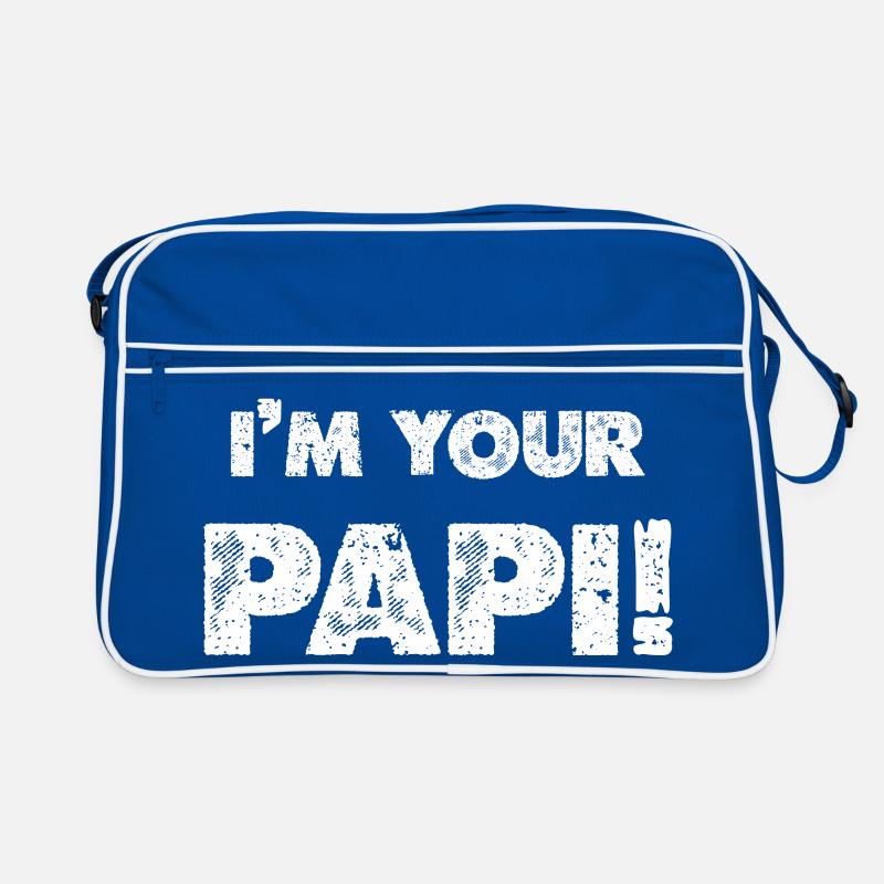 Ich bin dein Papi Retro Tasche