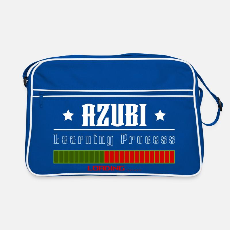 AZUBI learning process loading tshirt Retro Tasche