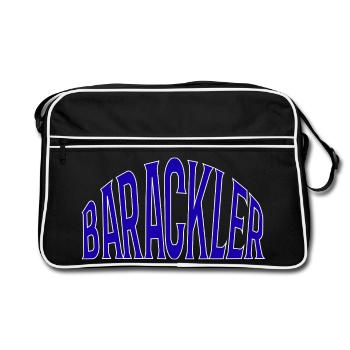 Barackler - Sac Retro - noir/blanc - Devant