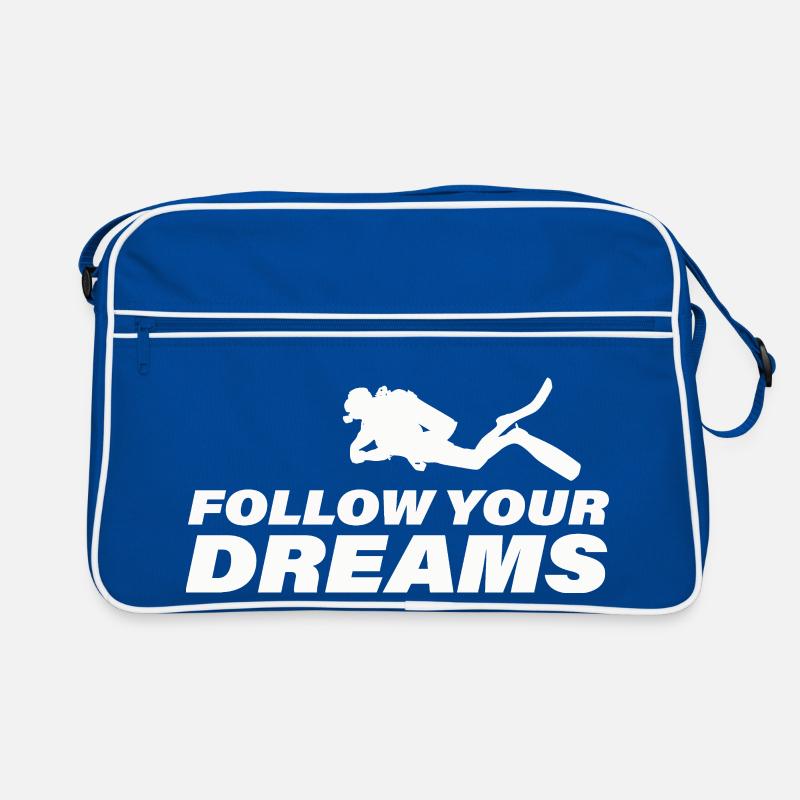 Suivez vos rêves Sac Retro