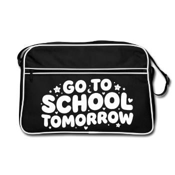 You're Good Enough Internet Meme - Retro Bag - black/white - Front