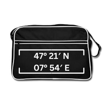 Coordinates Olten Minimalist - Retro Bag - black/white - Front
