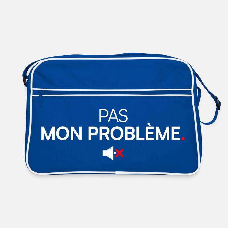 Not my minimal design problem humor Retro Bag