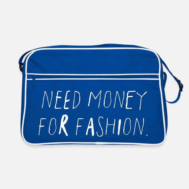 Déclaration de parole « Besoin d’argent pour la mode » Sac Retro