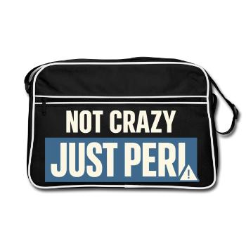 Périménopause Humour Périménopause - Sac Retro - noir/blanc - Devant