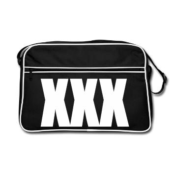 XXX - Retro Bag - black/white - Front