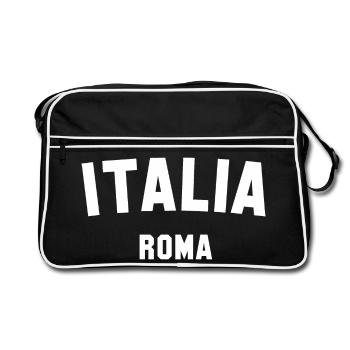 ITALIA Roma Italie Rome - Sac Retro - noir/blanc - Devant