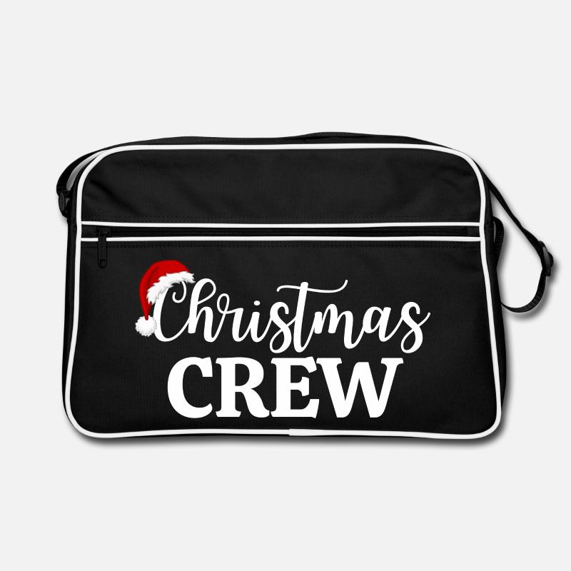 Weihnachts-Crew Retro Tasche