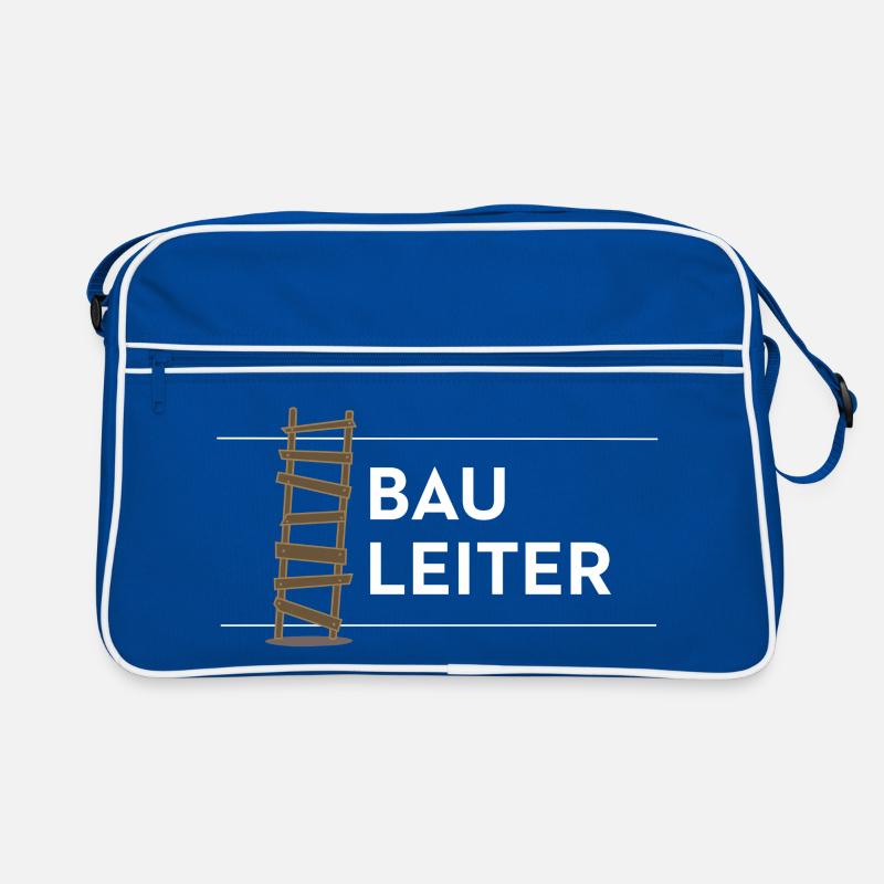 Construction Supervisor – Funny Construction Worker Pun Retro Bag