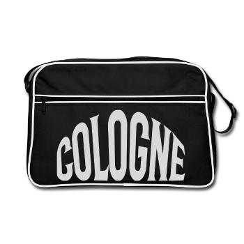Cologne Köln - Sac Retro - noir/blanc - Devant