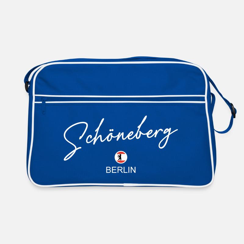 Schöneberg - Berlin Flag - Berlin Bear - Berlin Retro Bag