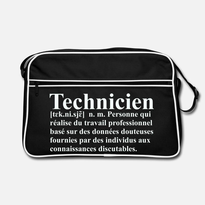 Technicien Définition Sac Retro
